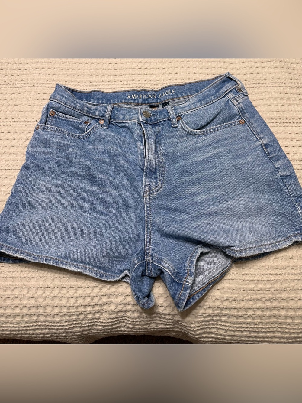 American Eagle Outfitters Light Wash Denim Shorts